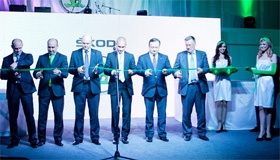 Торжественное открытие нового автосалона ŠKODA компании «АГАТ»