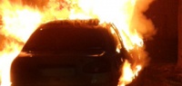 В Балахнинском районе ночью горел автомобиль