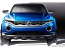 Volkswagen привезет в Женеву трехдверный концепт T-ROC - фотография 1