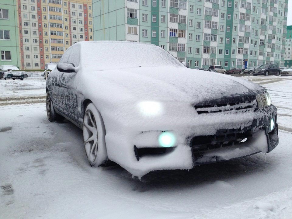 Авто зимой фото